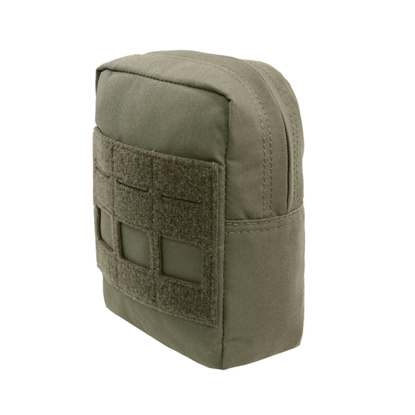 WAS Laser Cut Small Vertical Utility Pouch Ranger Green
