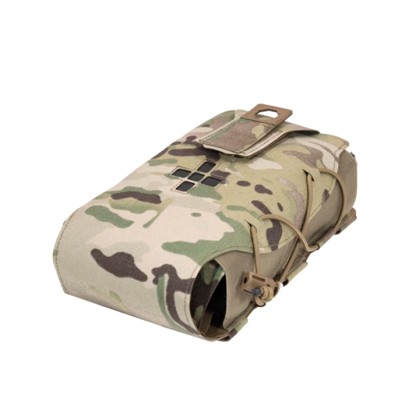 WAS Laser Cut Small Horizontal Individual First Aid Kit MultiCam
