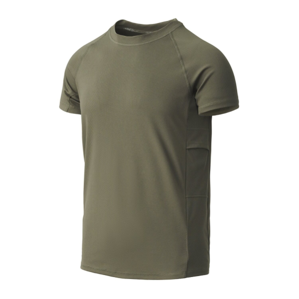 T-krekls Functional T-Shirt Quickly Dry Olive Green