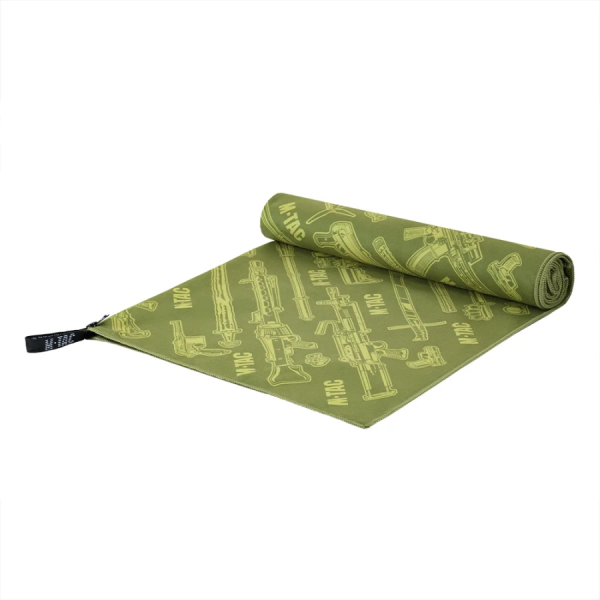 Microfiber Towel Weapon 80x40 Green M-Tac