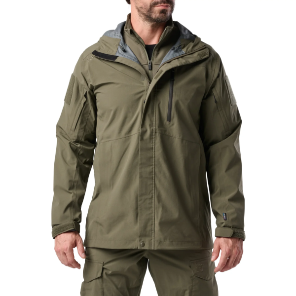5.11 Force Rainshell ūdensizturīgā jaka – Ranger Green