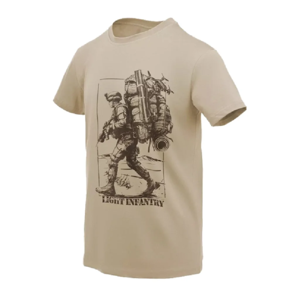 T-krekls Helikon-Tex Light infantry Coyote – L