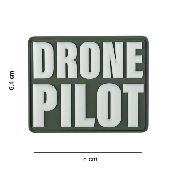 Uzšuve 3D PVC Patch Drone Pilot #8013