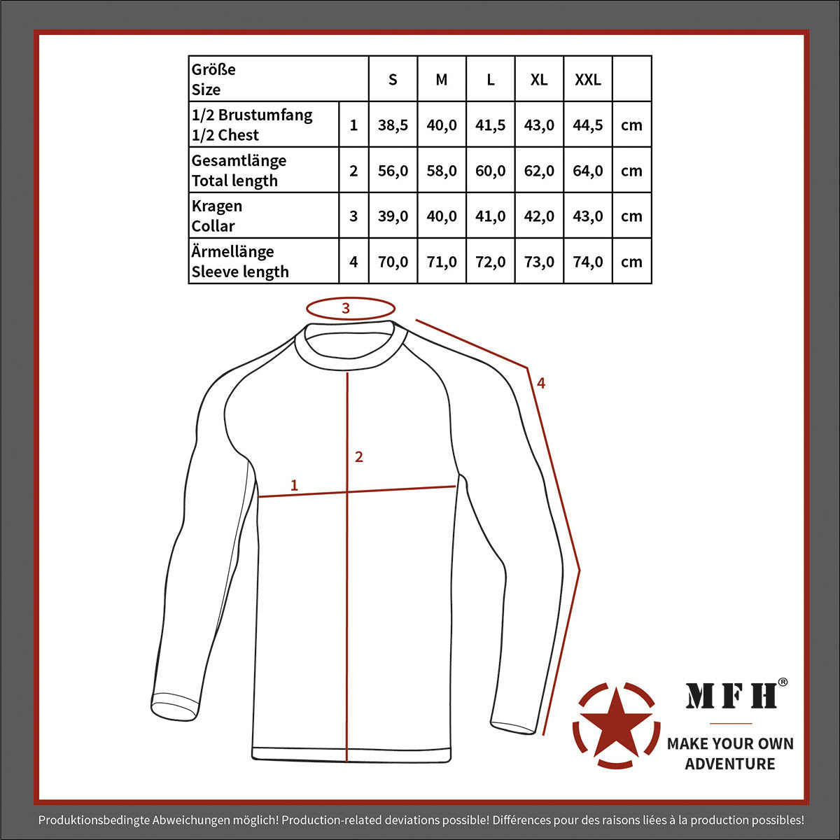 Termoveļas krekls MFH Fox Thermo-Sport Black