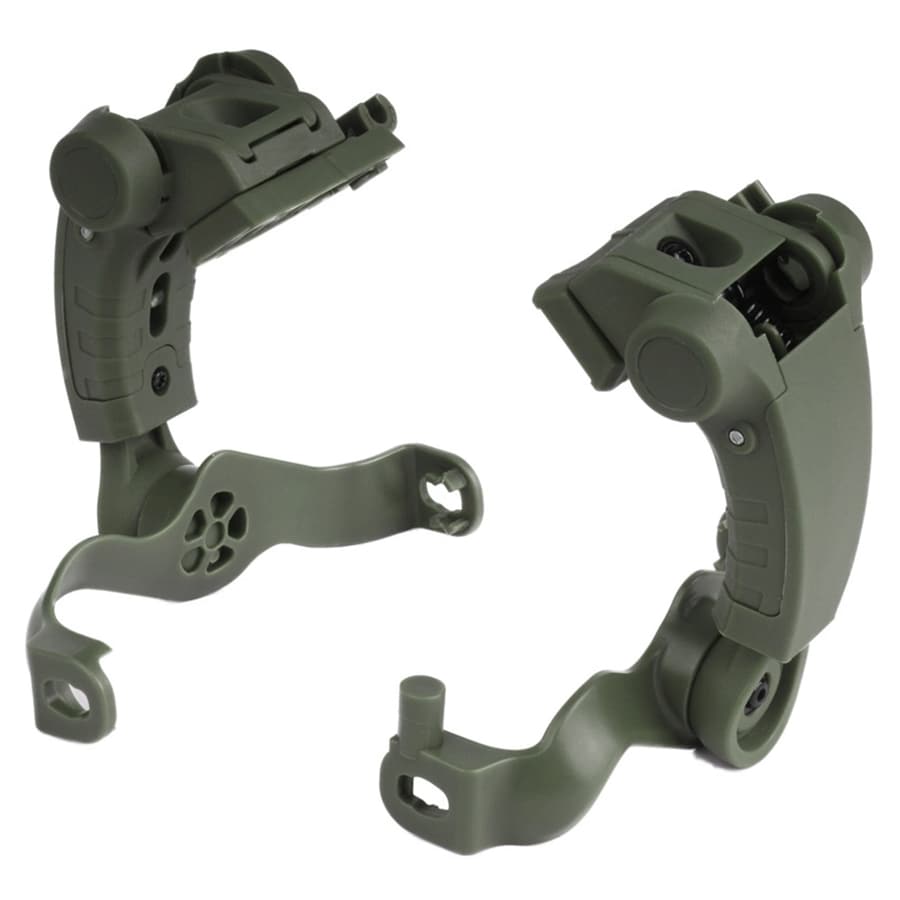 Earmor M16A ARC sliežu adapteri M32 Plus austiņām – Foliage Green – galvenais skats