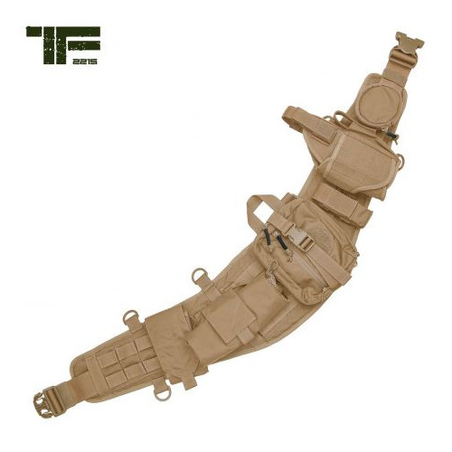 Molle combat belt set coyote