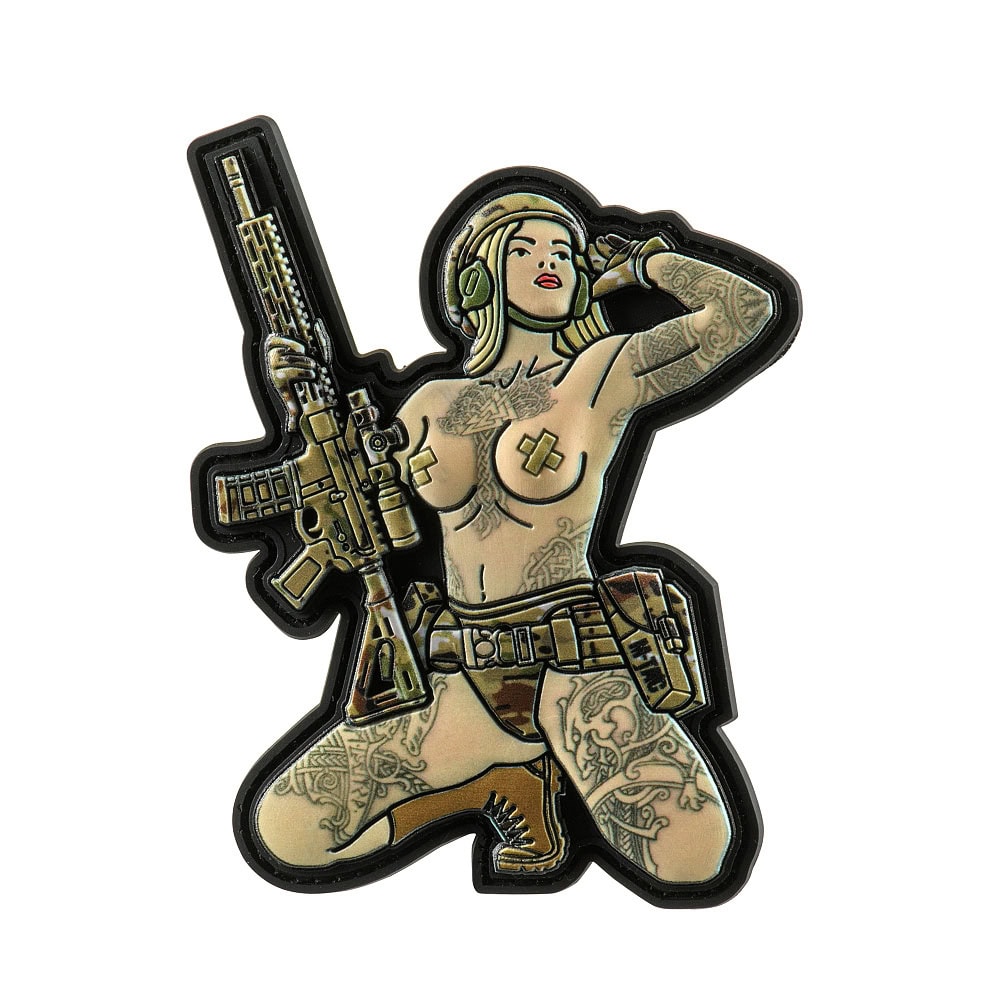 Uzšuve M-Tac Patch Tactical Gir l# 1 Skandinavik PVC