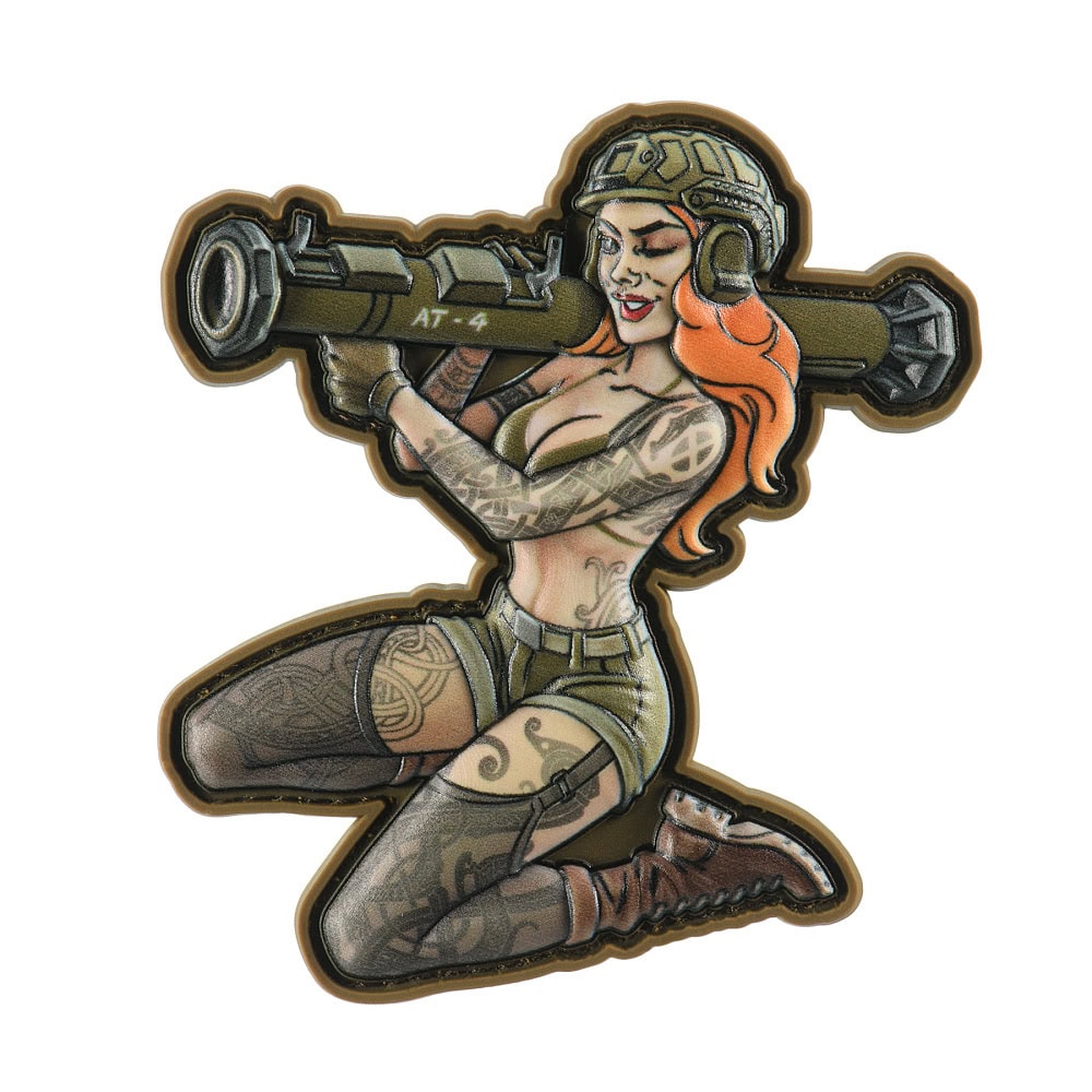 Uzšuve M-Tac patch Tactical girl #10 PVC Skandinavik