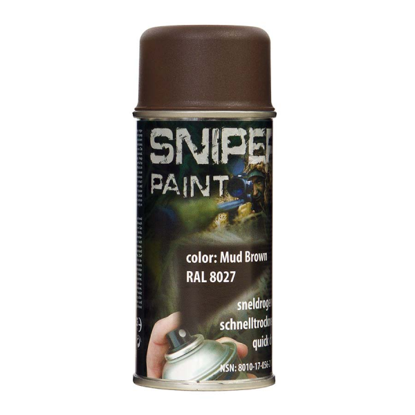 Fosco Army Paint 150 ml Mud Brown RAL 8027 aerosola krāsa