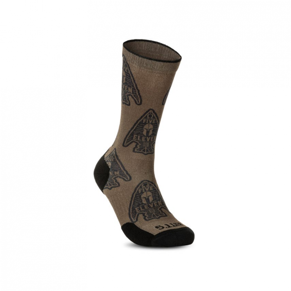 5.11 Sock & Awe zeķes – Spartan Camo