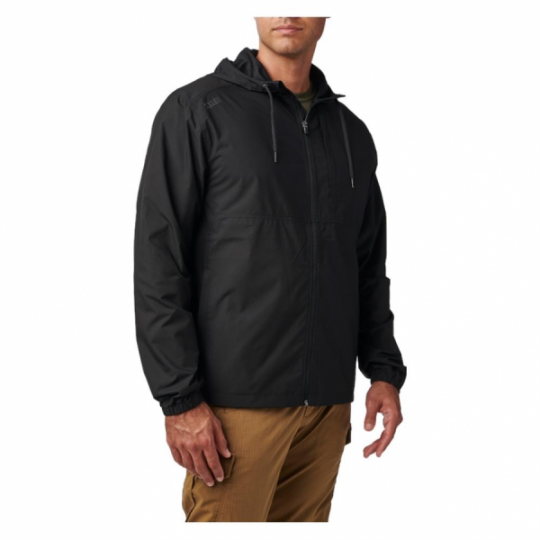 5.11 Radar Packable jaka ar kapuci – Black