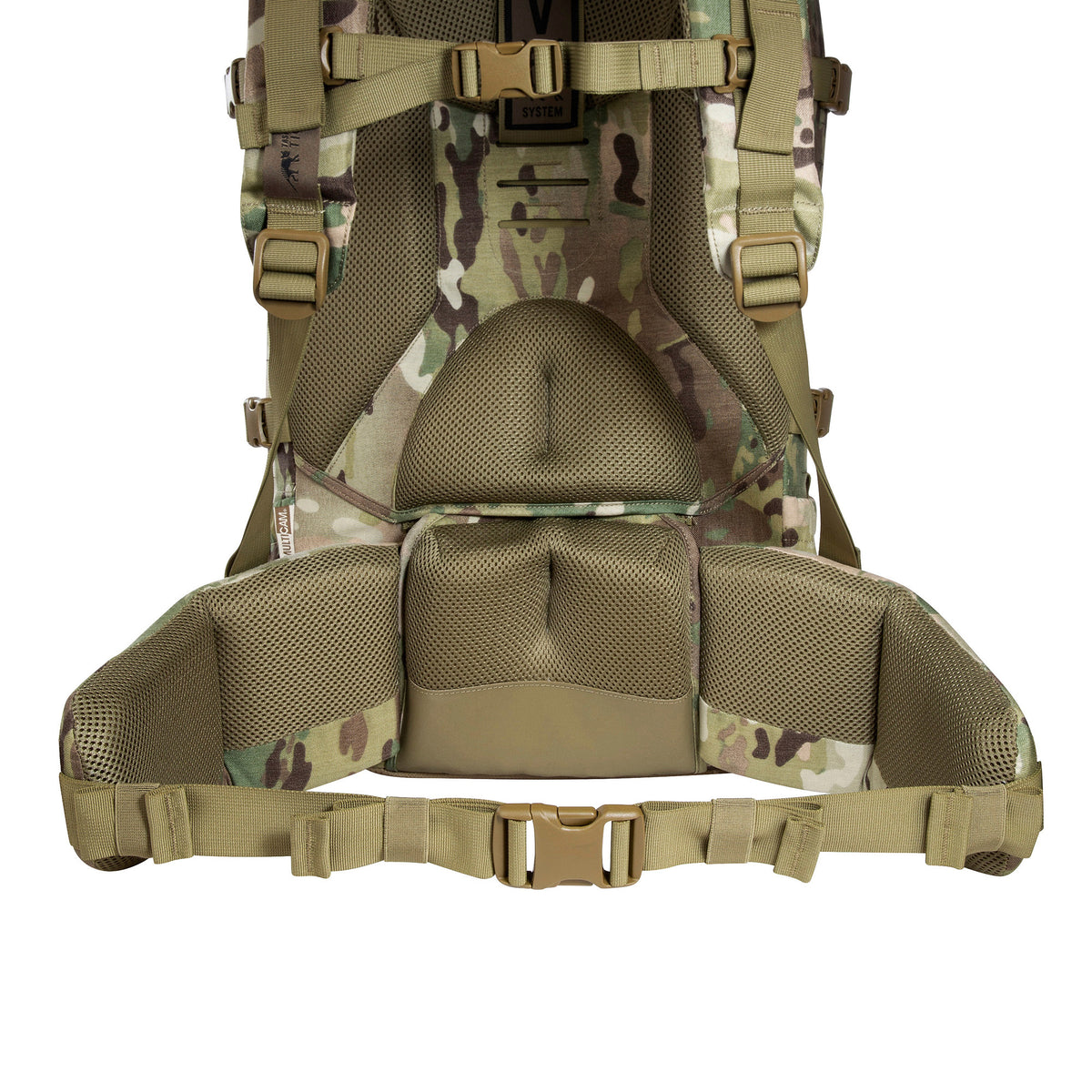 Mugursoma Tasmanian Tiger Modular Trooper Pack MC Multicam — detaļas