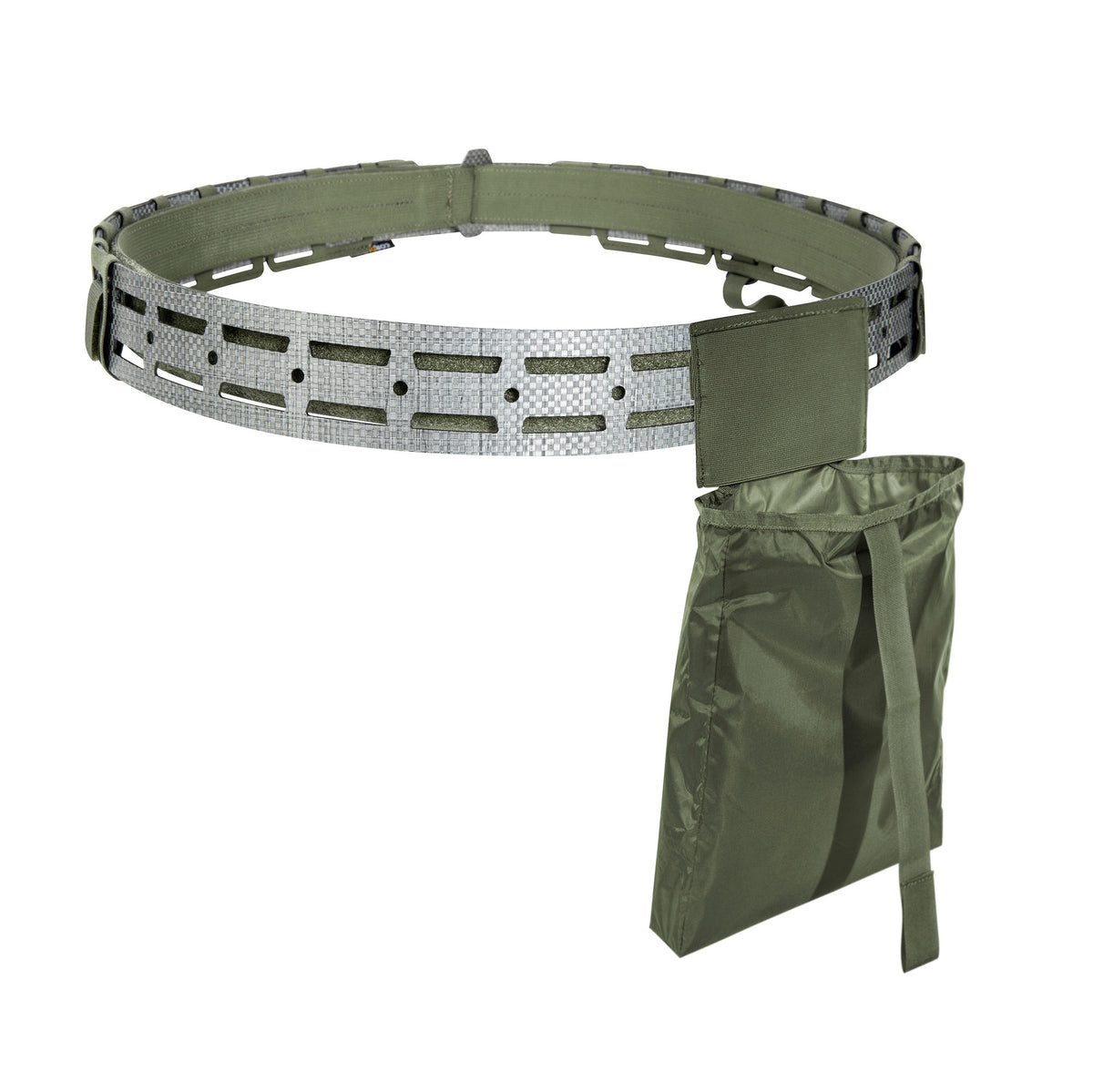 Soma tukšajām aptverēm Tasmanian Tiger Dump Pouch Light Olive — detaļas