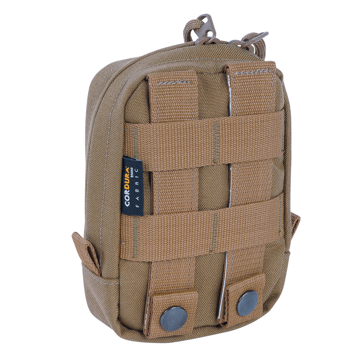 Piederumu somiņa Tasmanian Tiger Tac Pouch 1 Vertical Coyote Brown — detaļas