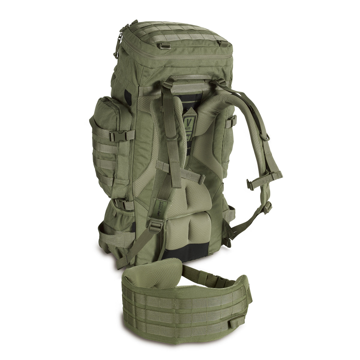 Mugursoma Tasmanian Tiger Raid Pack MKIII Olive — detaļas