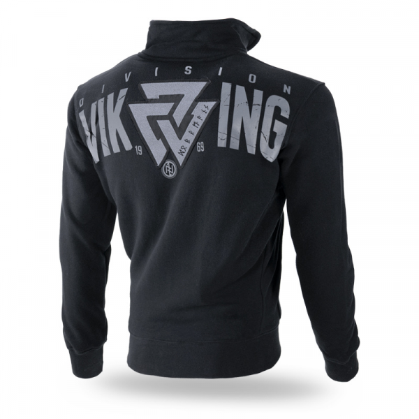 Dobermans Aggressive Valknut Zip Sweatshirt – Black