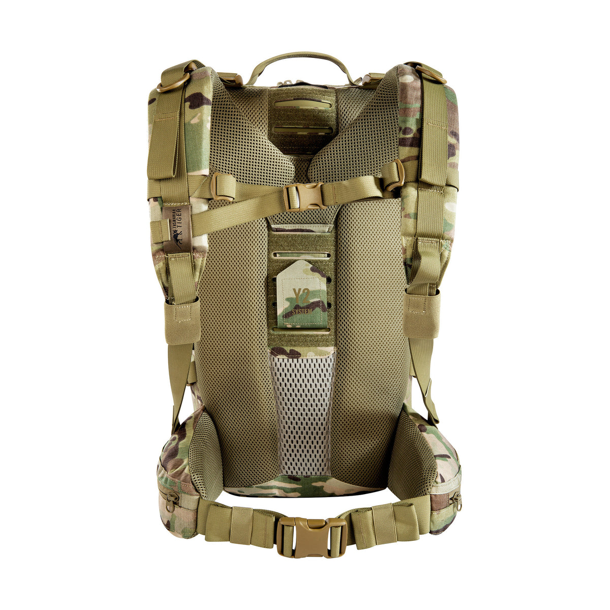 Mugursoma Tasmanian Tiger Modular Combat Pack 24 SL MC Multicam — detaļas