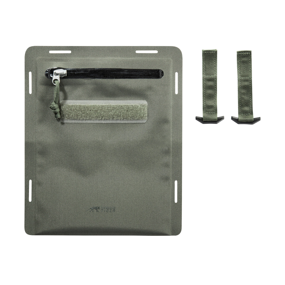 Dokumentu organizators Tasmanian Tiger Pouch A5 WR Stone Grey Olive — detaļas