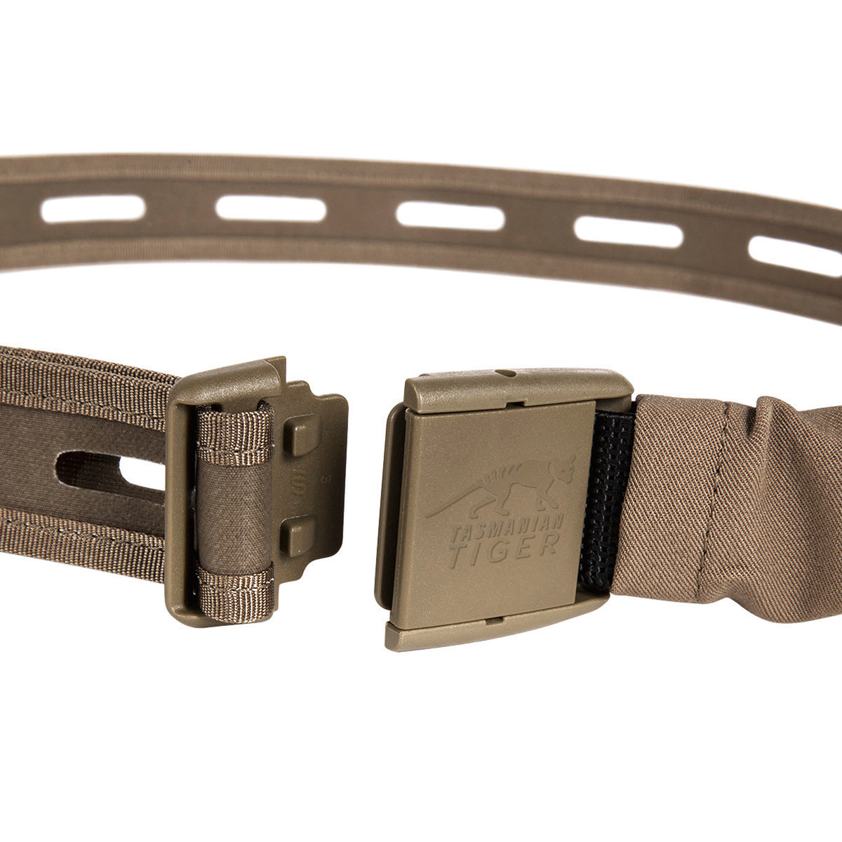 Bikšu josta Tasmanian Tiger HYP Belt 30mm Coyote Brown — detaļas