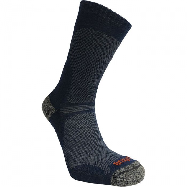 Bridgedale Hike Ultralight Merino zeķes Black