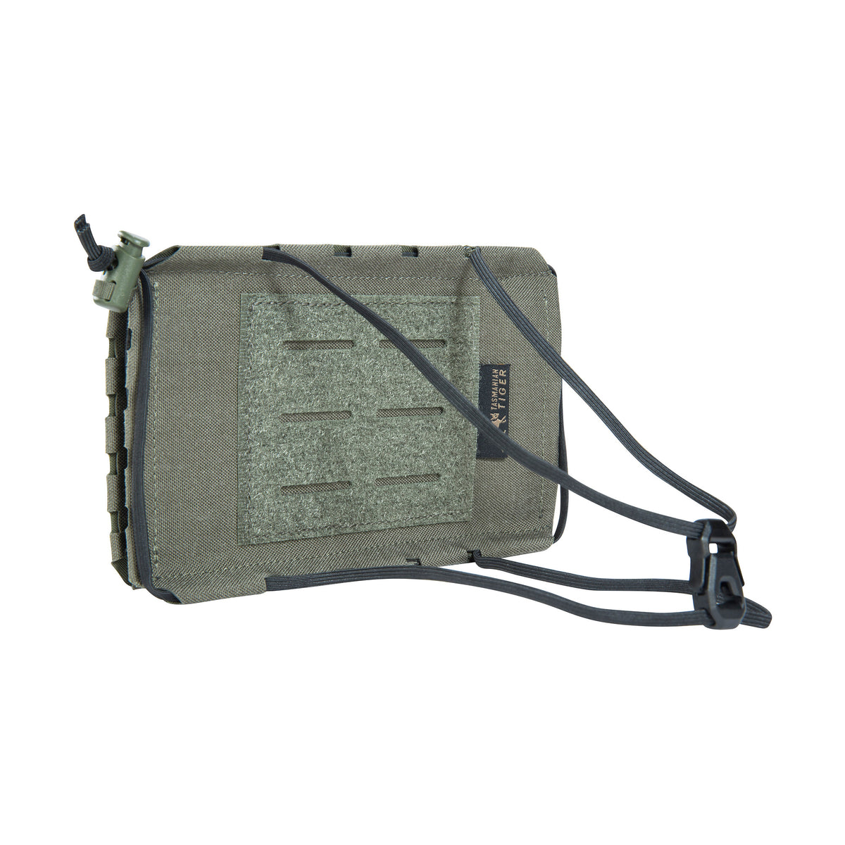 Dokumentu organizators Tasmanian Tiger Wrist Office MKII IRR Stone Grey Olive — detaļas