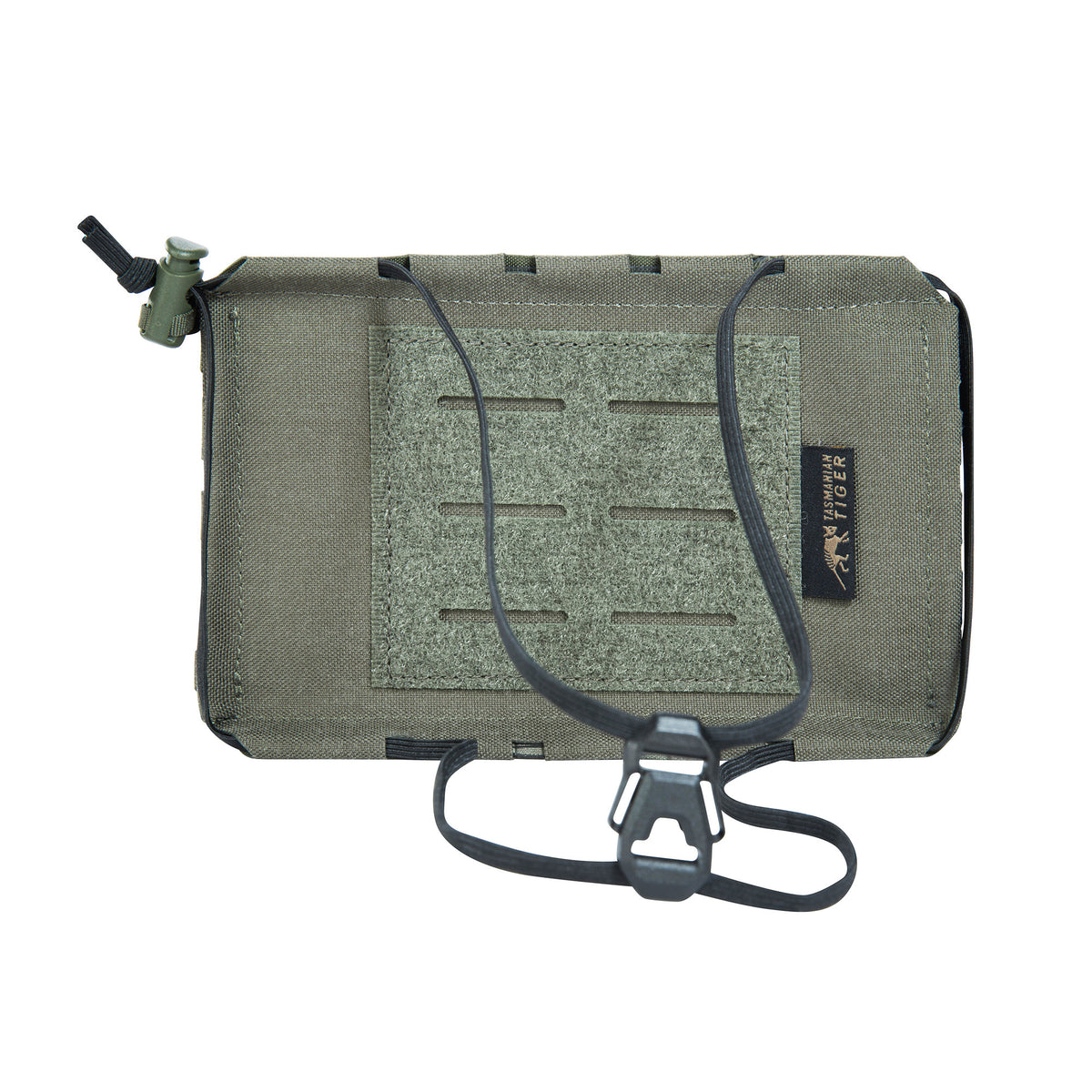 Dokumentu organizators Tasmanian Tiger Wrist Office MKII IRR Stone Grey Olive — detaļas