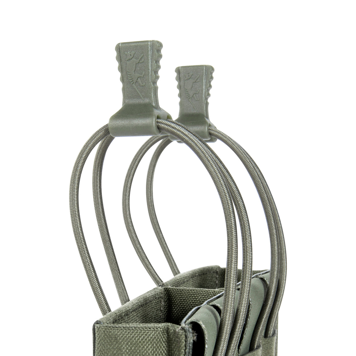 Aptversoma Tasmanian Tiger 2 SGL Mag Pouch BEL M4 MKIII Olive — detaļas