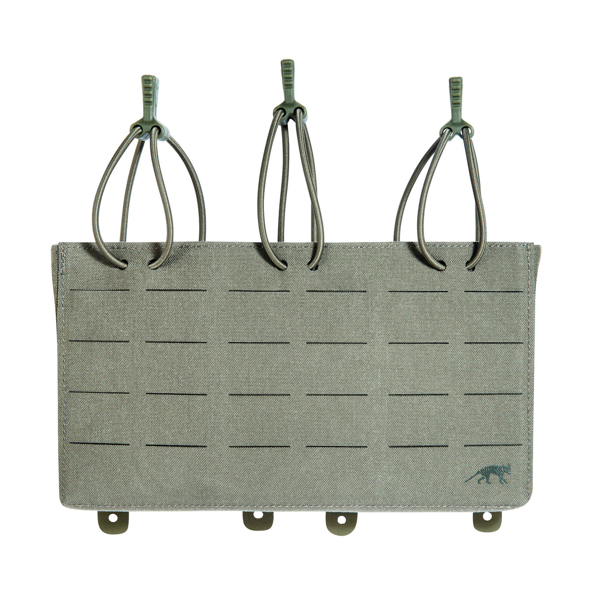 Aptversoma Tasmanian Tiger 3 SGL Mag Pouch BEL M4 MKIII IRR Stone Grey Olive — detaļas