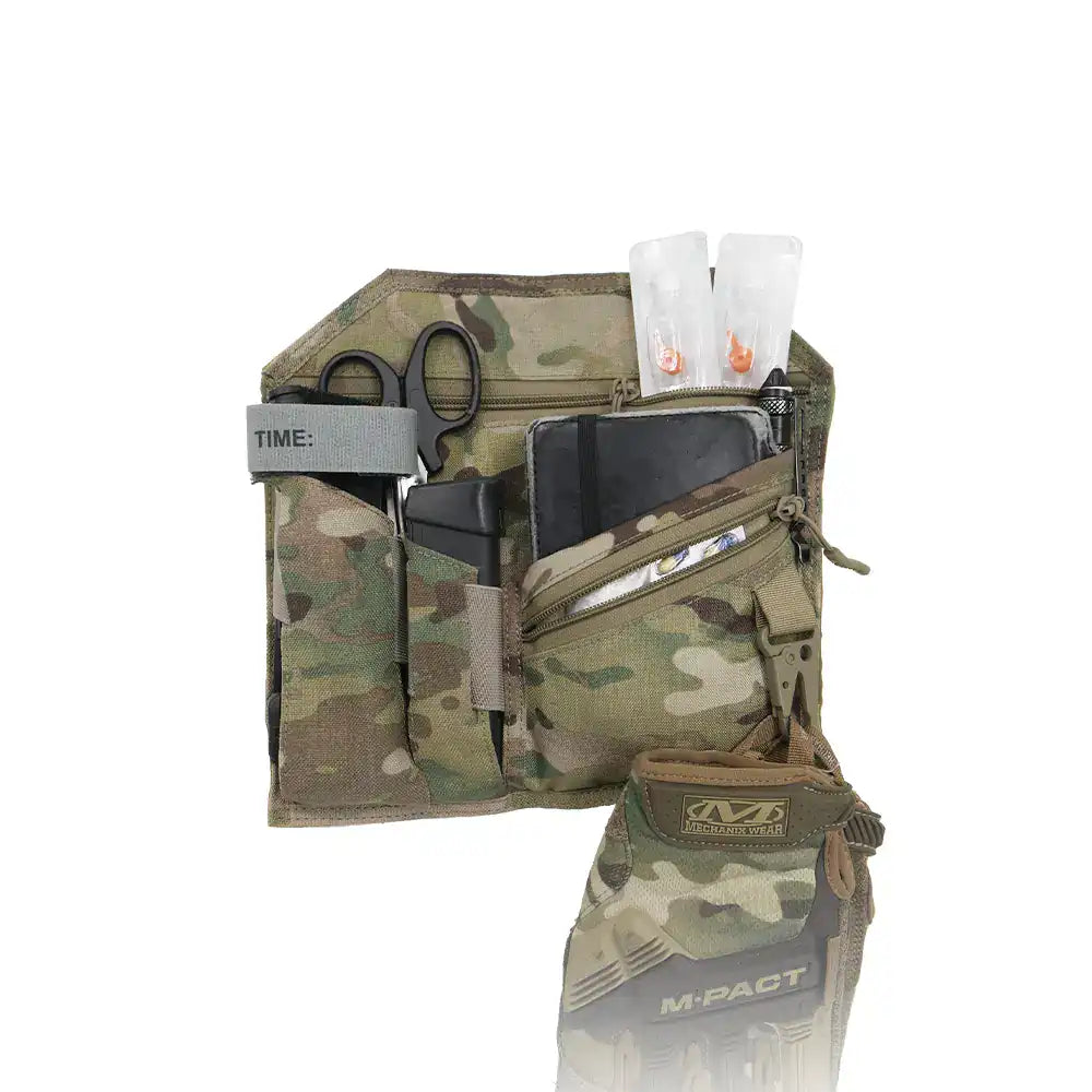 Panelis - Agilite Hook-backed EDC Organizer Panel Multicam