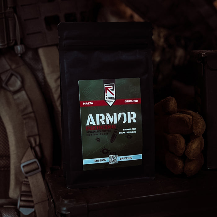 Maltā Kafija REORG POINT Armor Piercing 250g
