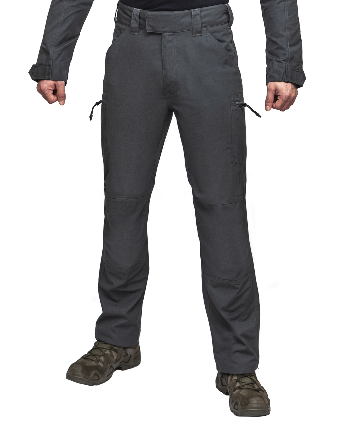 Bikses All-rounded utility trousers, NYCO, Steel Grey, L-Long — Suited Systems – ražotāja attēls 1