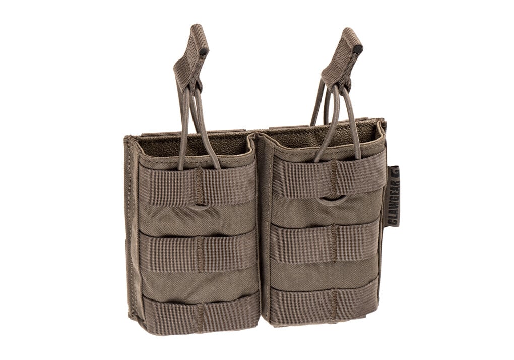 Aptversoma CLAWGEAR 5.56mm Open Double Mag Pouch Core RAL7013