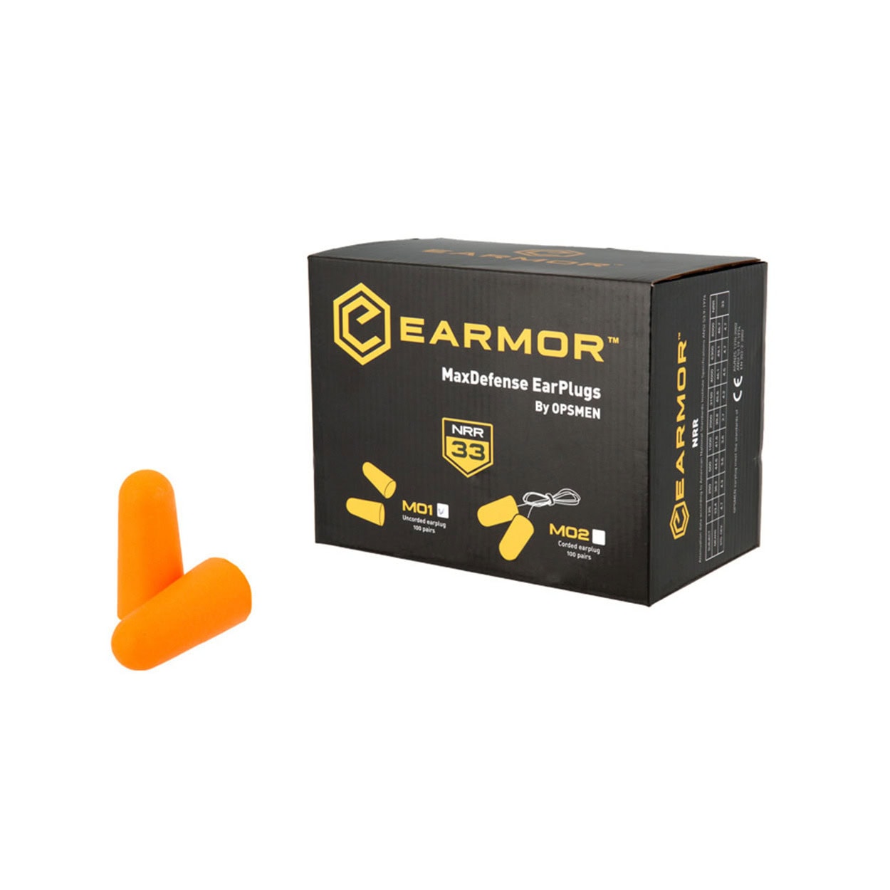 EARMOR MaxDefense ausu aizbāžņi