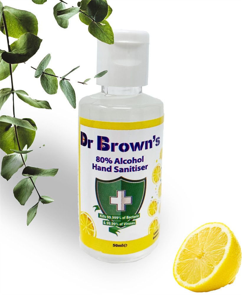 BCB roku dezinfekcijas želeja 50 ml — citrons