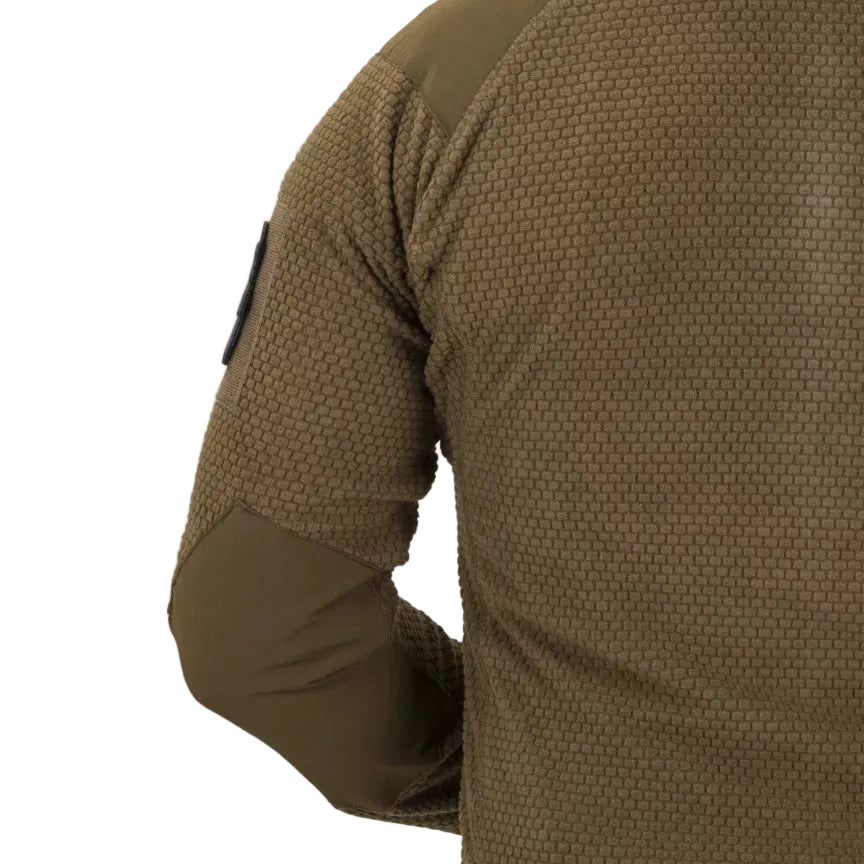 Flīsa jaka Helikon-Tex Alpha Hoodie Fleece – Olive Green – attēls 6