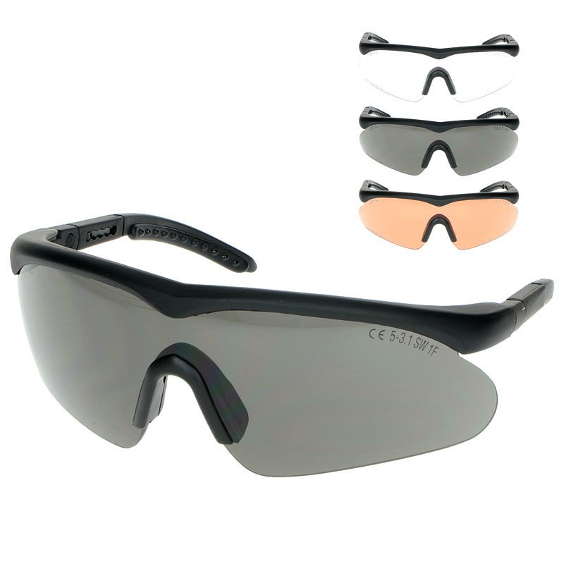 Brilles SWISS EYE® RAPTOR Black