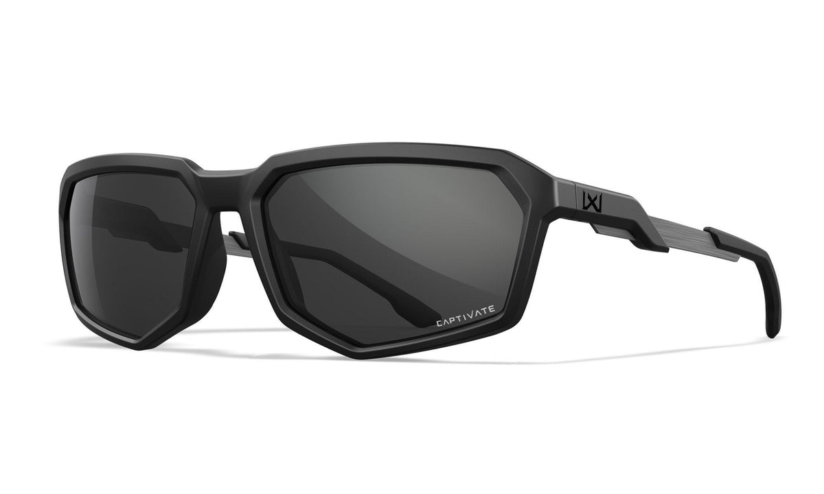 Brilles Wiley X RECON Captivate Grey Matte Black Frame