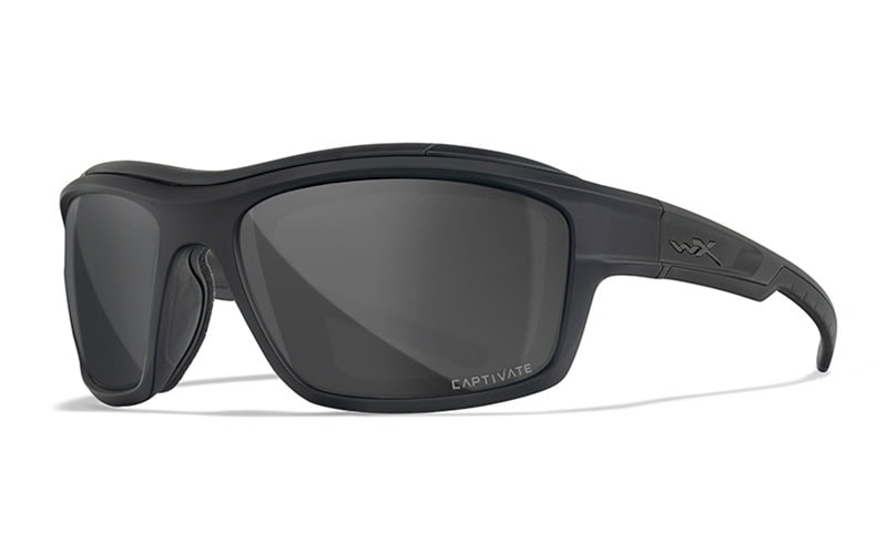 Brilles WileyX OZONE Captivate Polarized Smoke Grey Matte Black Frame