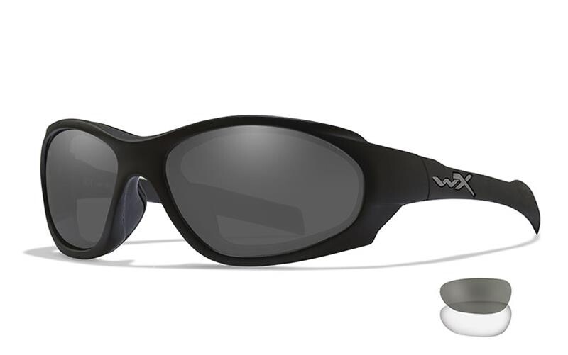 Brilles WileyX XL-1 AD COMM 2.5 Grey/Clear Matte Black Frame