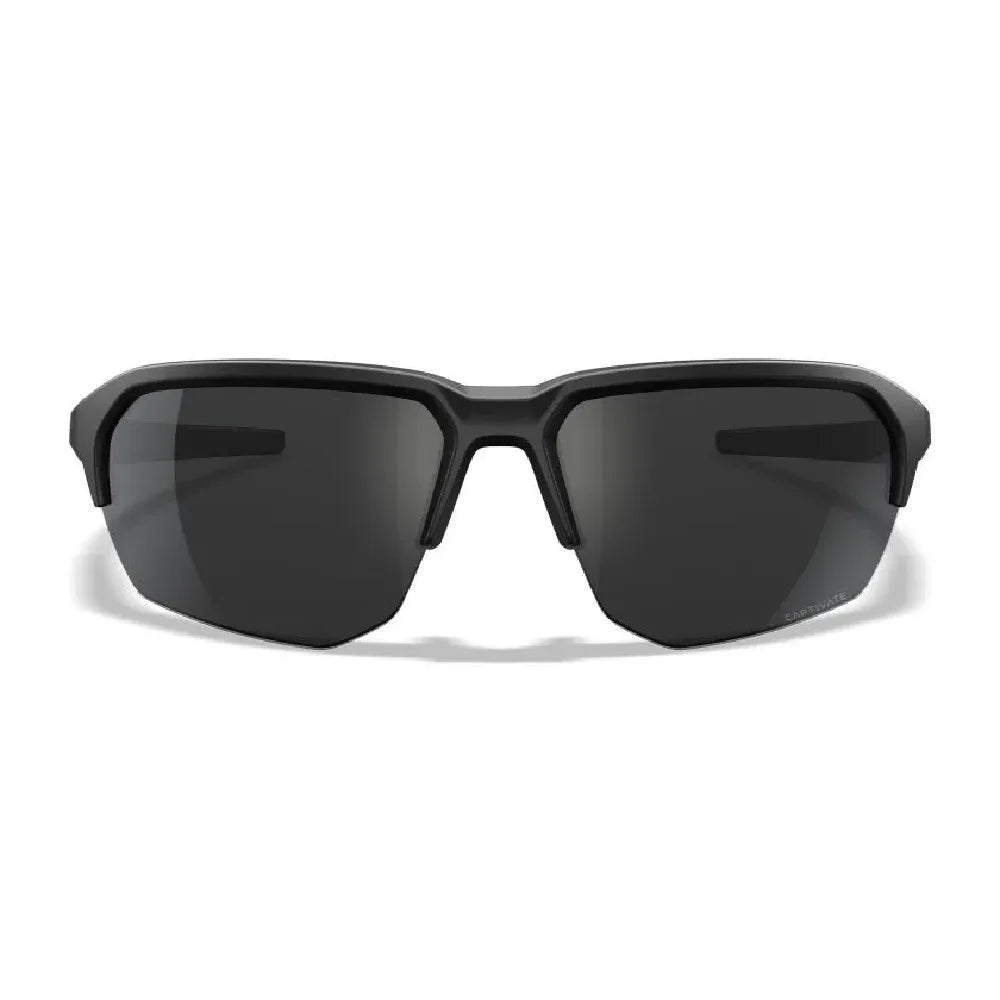 Brilles WileyX JAKL Captivate Polarized Black Mirror Matte Black Frame