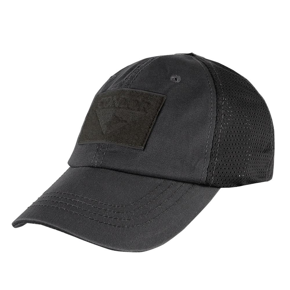 Condor Cepure Condor MESH TACTICAL CAP BLACK
