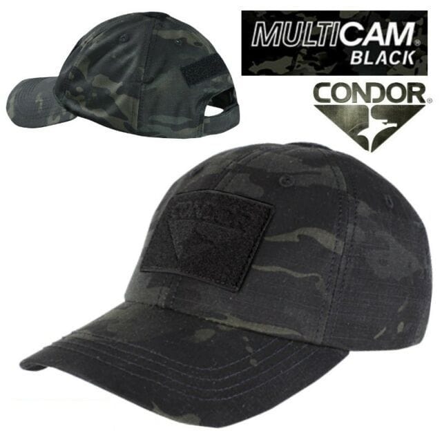 Condor Cepure Condor Tactical Cap Multicam Black