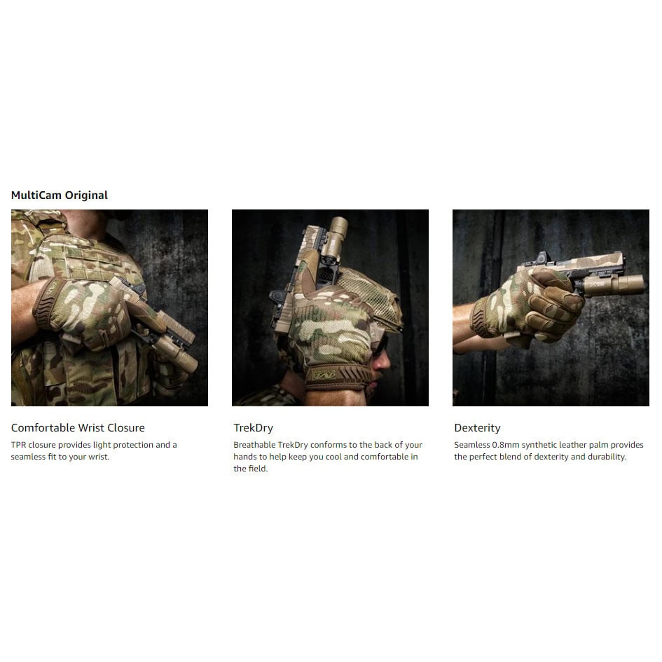 Cimdi - MECHANIX, THE ORIGINAL Multicam — attēls 2