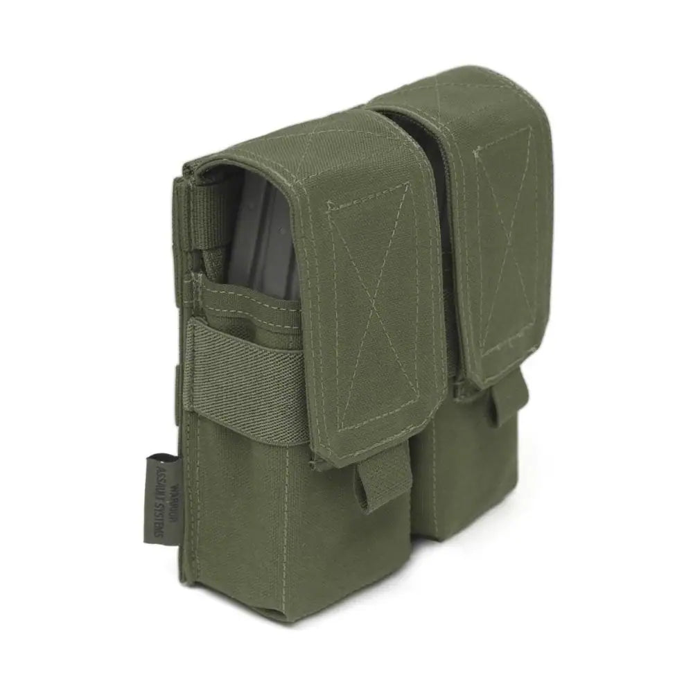 Aptversoma WAS Double M4 5.56mm Mag Pouch/Non Slip Retention Ranger Green