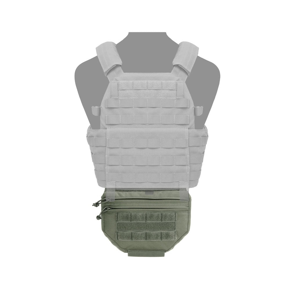 Somiņa WAS Drop Down Velcro Utility Pouch Ranger Green