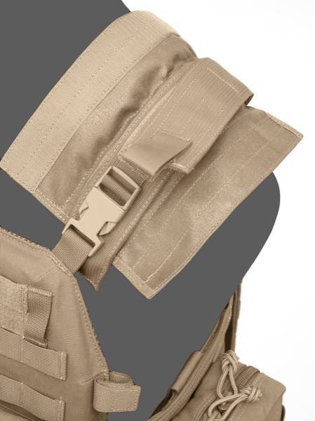 Uzkabes komplekts - DCS Base with 5 Covered 5.56mm M4 Mags, 2 Utility Size Large Coyote Tan