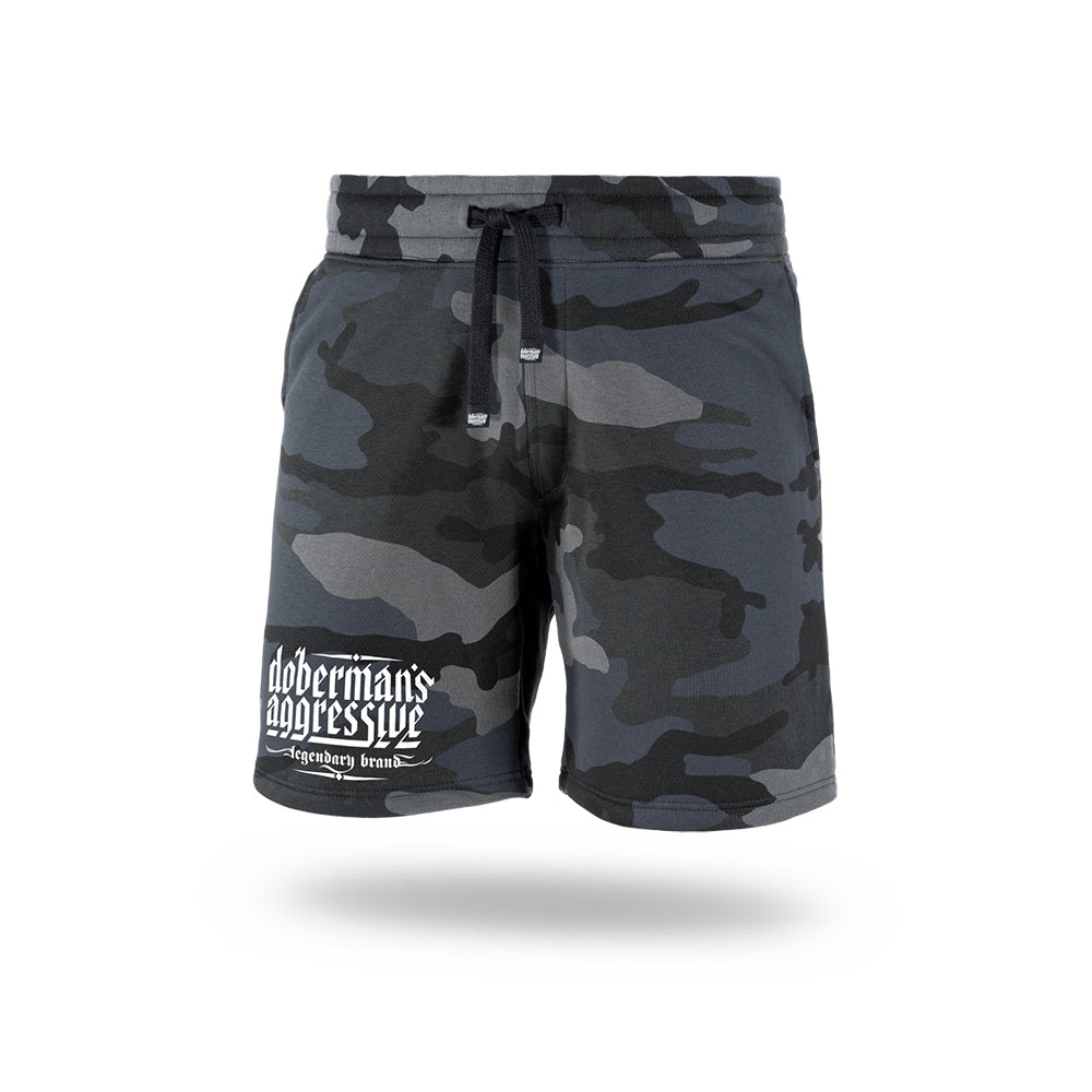 Dobermans Aggressive Small Logo Cotton Shorts – Camo
