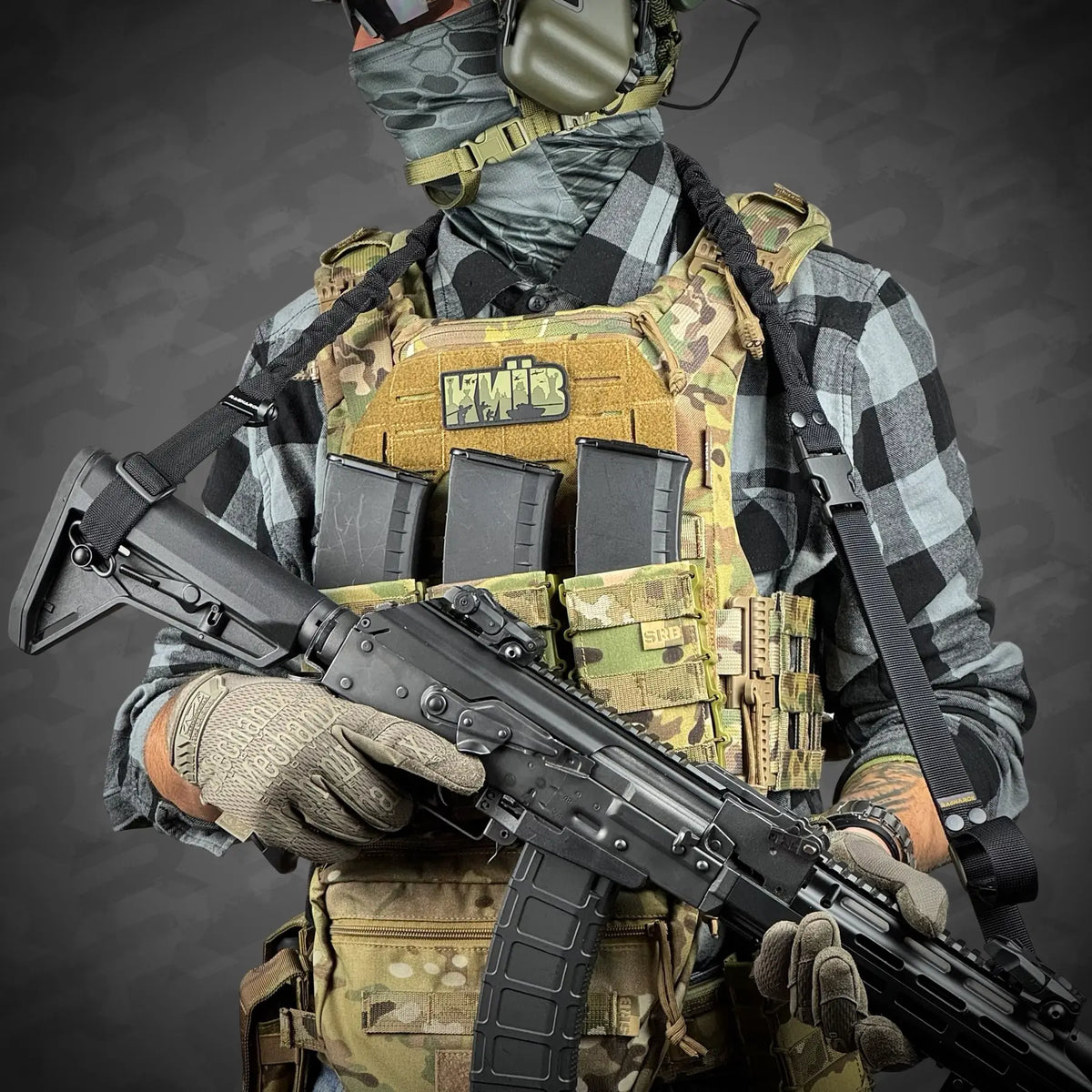 Divu Punktu Ieroču Siksna RAGNAROK Forseti QD Gen II Black