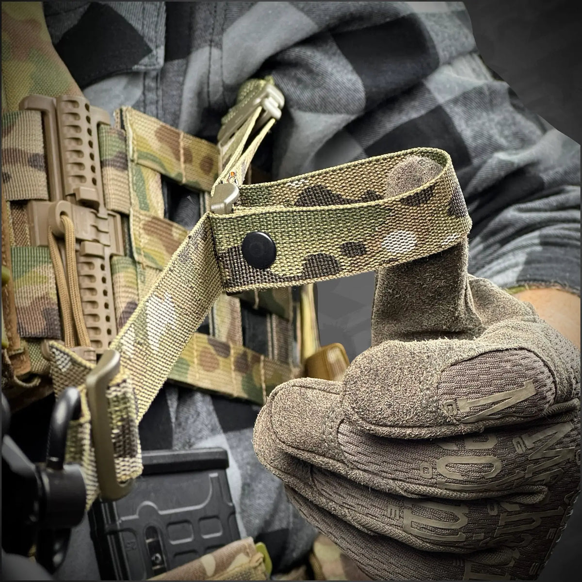 Divu Punktu Ieroču Siksna RAGNAROK Forseti QD Gen II Multicam — attēls 5