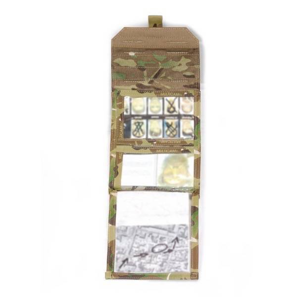 Somiņa WAS Forward Opening Admin Pouch MultiCam